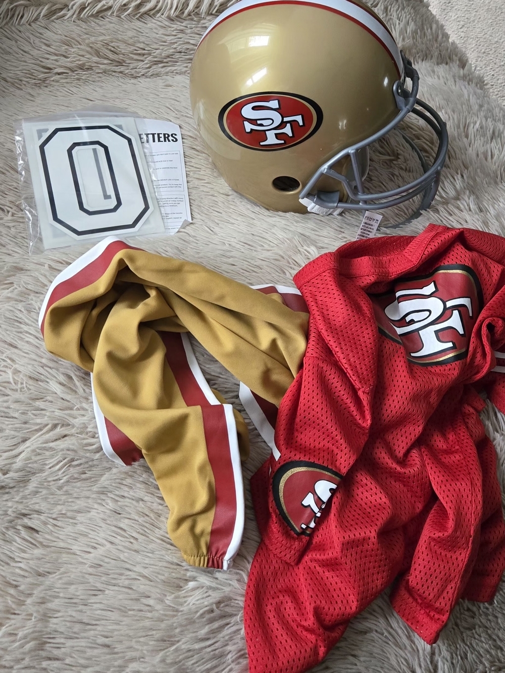 Franklin Sports NFL Kids Football Uniform Set #1355 - Picture 3 of 15